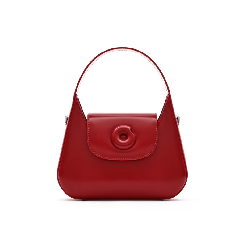 Textured crossbody small bag popular croissant